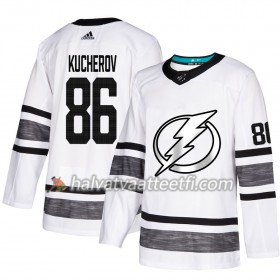 Miesten NHL Tampa Bay Lightning Pelipaita Nikita Kucherov 86 2019 All-Star Adidas Valkoinen Authentic